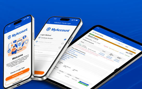 全新MyAccount移动应用程序!