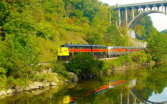 Los tres mejores paseos en tren de vacaciones en los EE.UU.