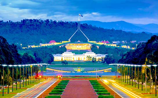 Seguro de viaje a Canberra
